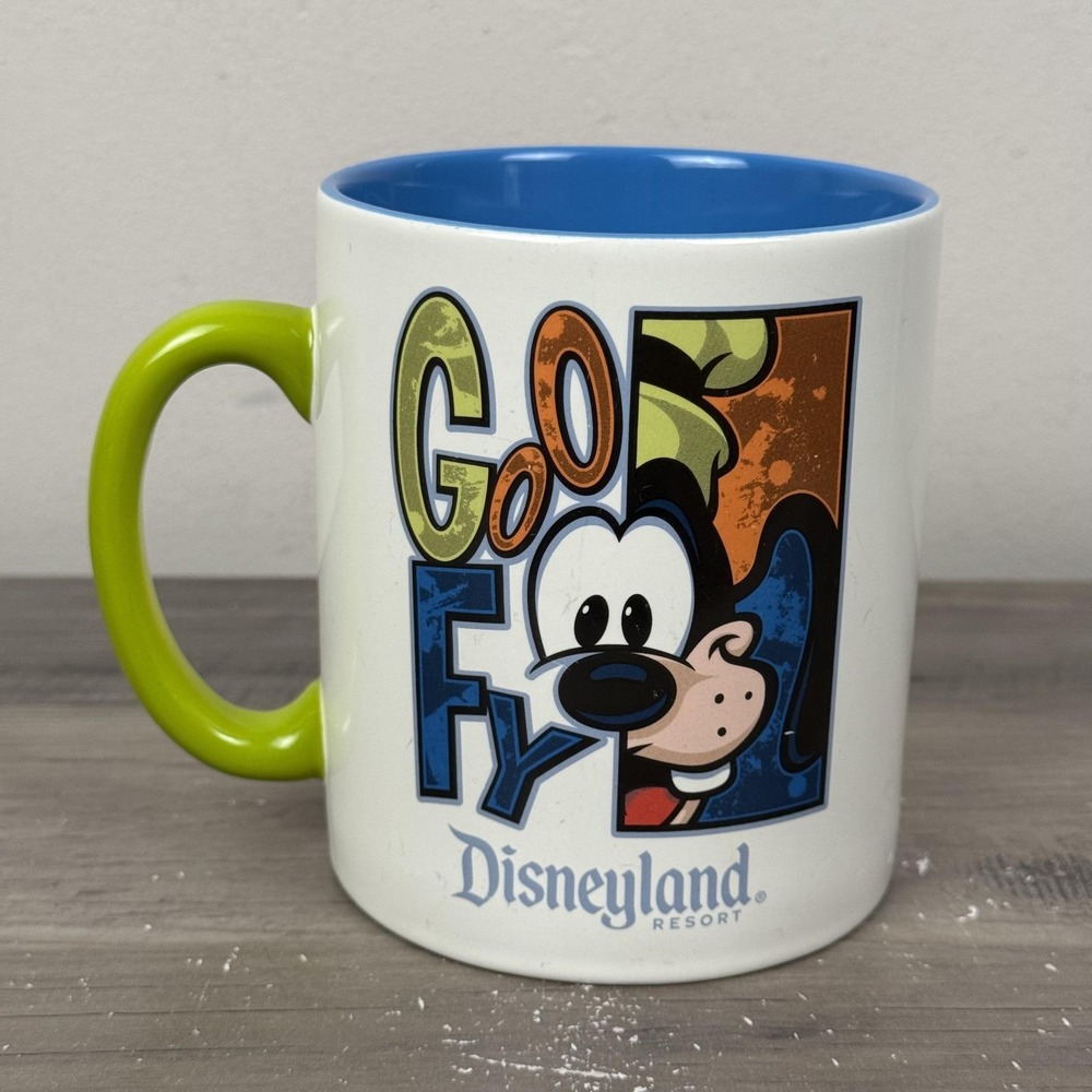 Disney Disneyland Resort Goofy Coffee Mug‎ Cup Cartoon Oversized Souvenir